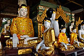 Yangon Myanmar. Shwedagon Pagoda (the Golden Stupa).  